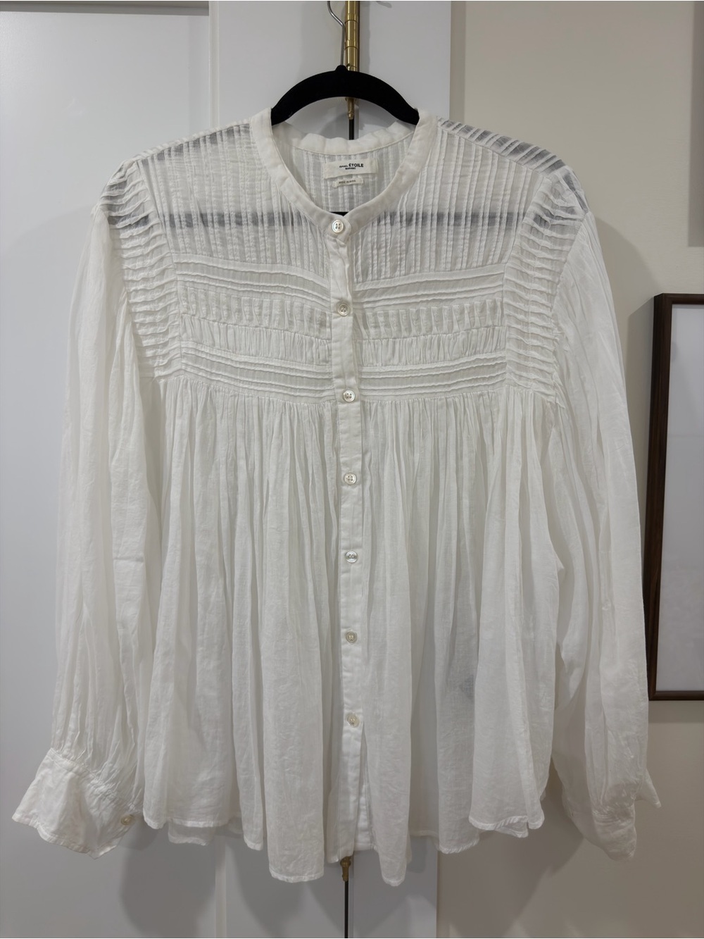 ISABEL MARANT PLALIA BLOUSE
